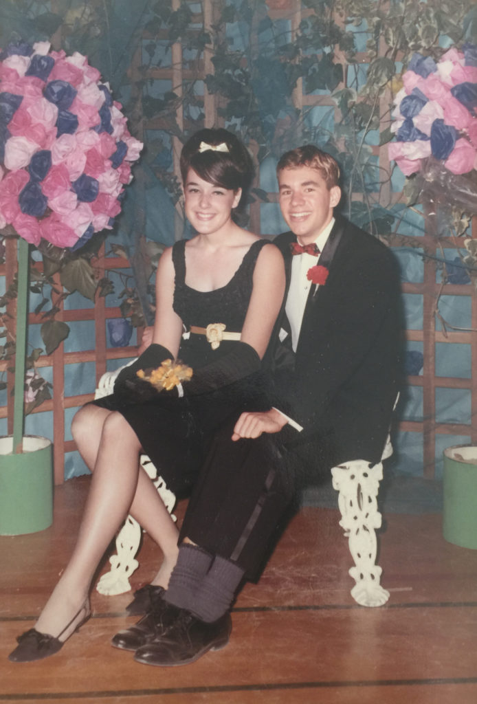 Phil Trembath and Jeannie Nichols Lamb at the Junior Prom